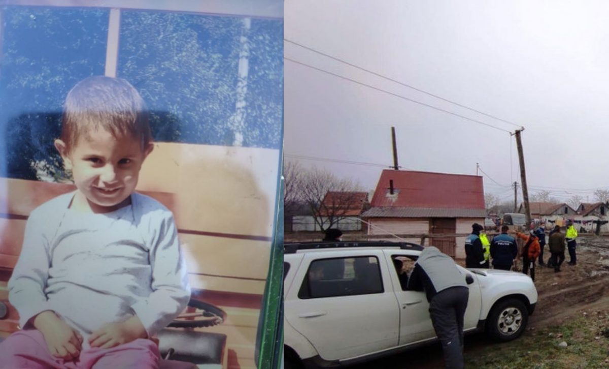 Copil de doi ani din Gorj, găsit după căutări dramatice