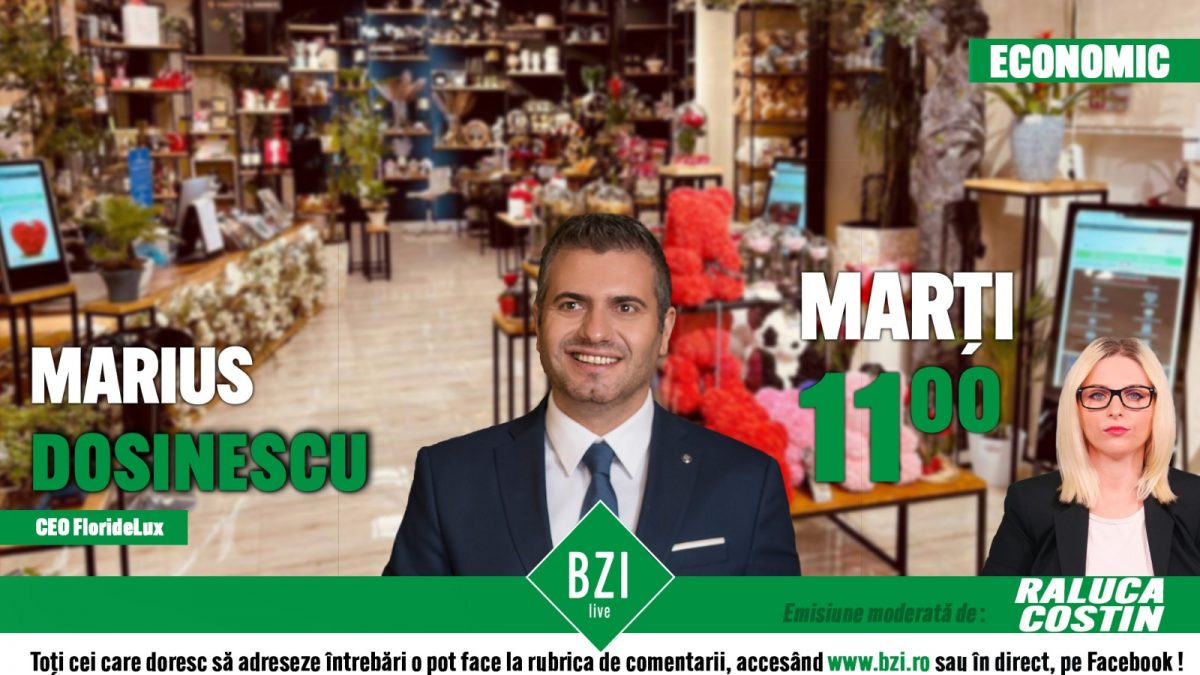 Ce flori sunt în trend în anul 2021? Cum și-au revenit florarii după pierderile financiare din anul precedent? Discuţie cu Marius Dosinescu, CEO FlorideLux, numai la BZI LIVE