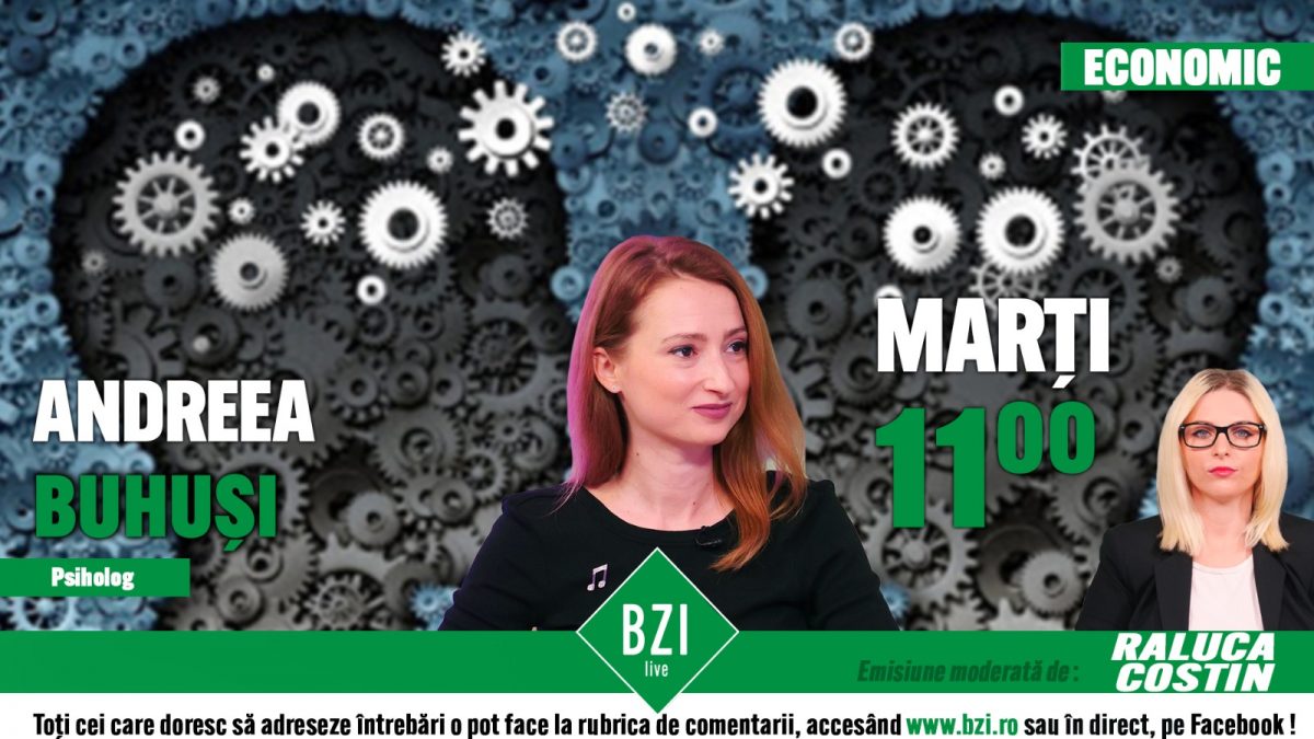 Ieșenii care rămân fără loc de muncă solicită ajutorul psihologului? Discuţie cu Andreea Buhuși, psiholog, numai la BZI LIVE!