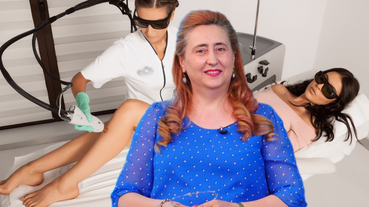 Pericolele la care se expun tinerele care apelează la epilarea cu laser. Prof. dr. Laura Solovăstru: „Înainte de a efectua un astfel de tratament trebuie să cereți avizul medicului dermatolog”