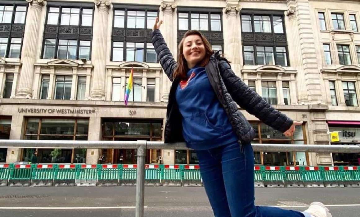 O tânără din Iaşi, studentă Criminologie în Anglia. Cine a fost primul său profesor