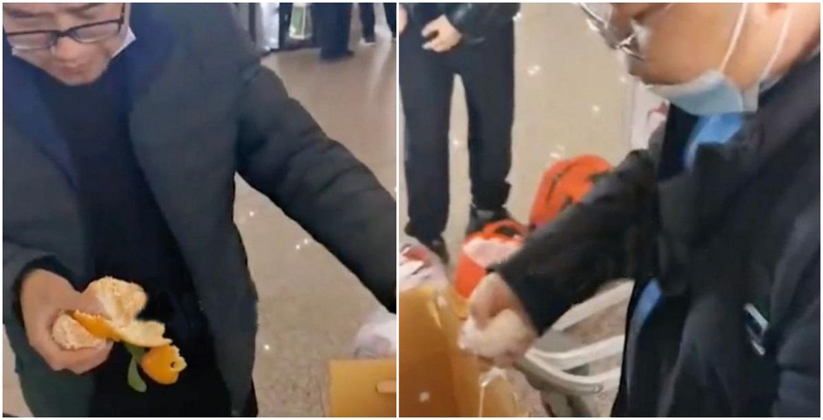 Patru oameni au mâncat 30 kg de mandarine într-un aeroport, ca să nu achite taxa de bagaj suplimentară