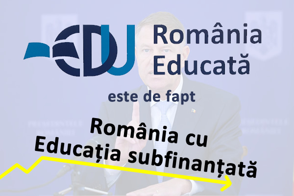 Guvernul Cîțu își bate joc de educație prin cea mai slabă finanțare din ultimii 30 de ani. Studenții fac apel la Președintele Klaus Iohannis