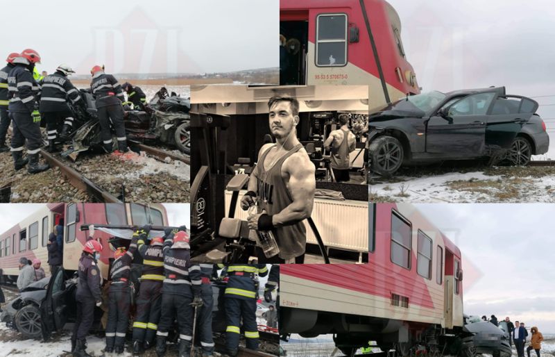 El este tânărul care a murit la volanul BMW-ului izbit de tren! Era student la Iași – EXCLUSIV