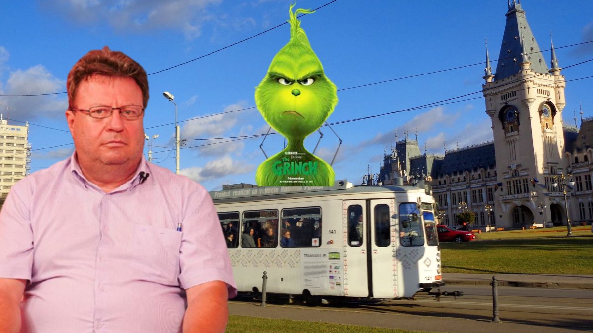 Cristian Stoica, directorul CTP Iași, Grinch de Dragobete! Tramvaiul îndrăgostiților a deraiat în depou. „Defecțiunea a fost mai gravă”- FOTO