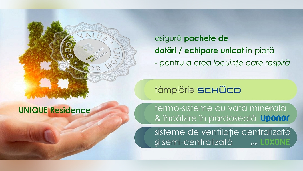 Ridicăm standardele: noul ansamblu de apartamente Premium cu pachete de dotări – unicat în piață – pt. locuințe care respiră!