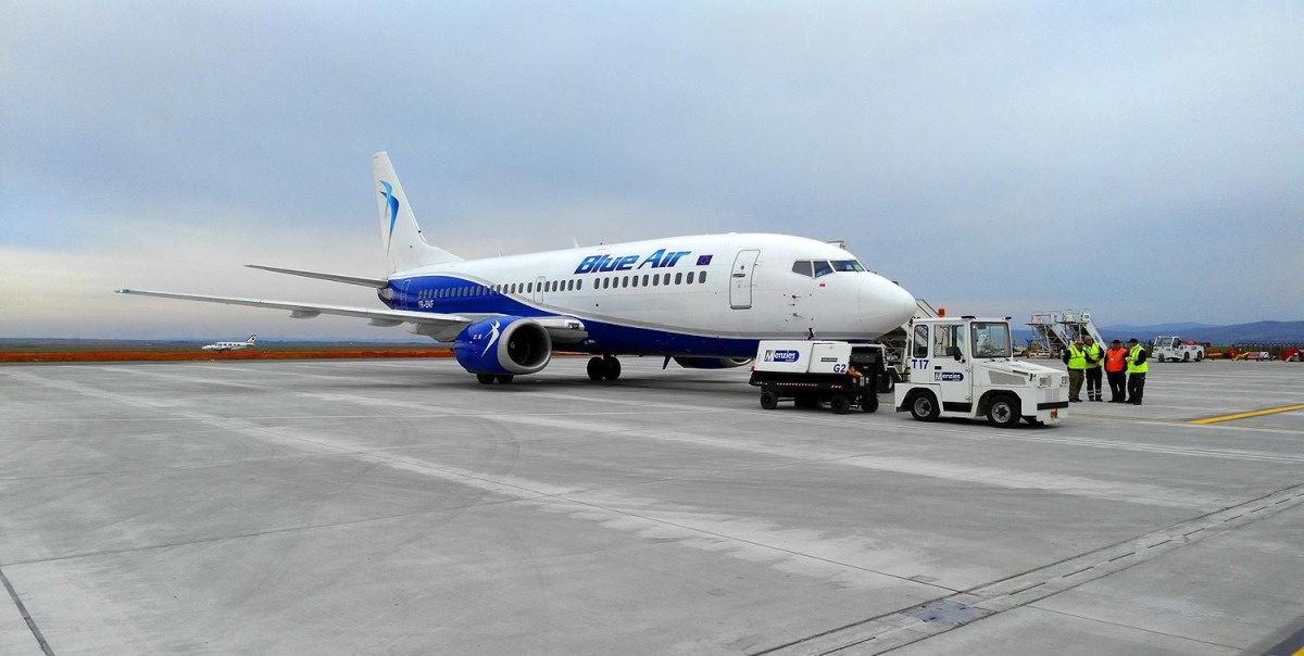 Blue Air revine la Iași. Compania low-cost reia zborurile fără escală dintre Iași și Munchen