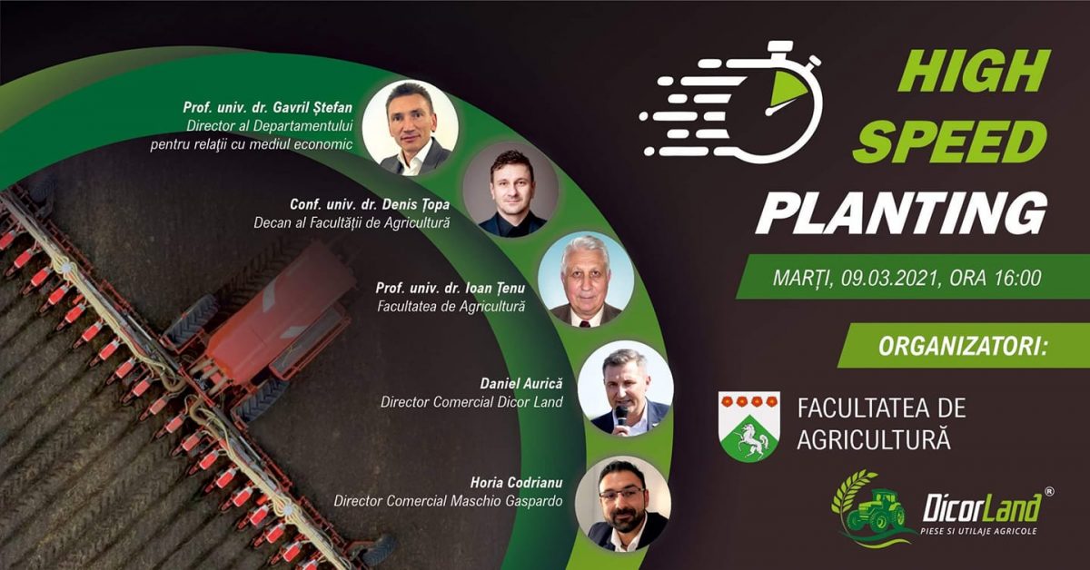 Webinar pe tema importanței preciziei în agricultură 