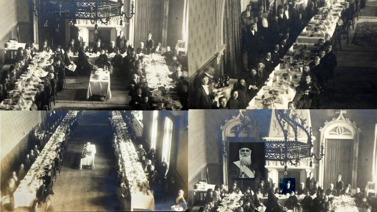 Imagini de epocă și spectaculoase de la inaugurarea Palatului Culturii, simbolul orașului Iași, din anul 1925! În prim-plan sunt patriarhul României și personalități ale vremii – GALERIE FOTO