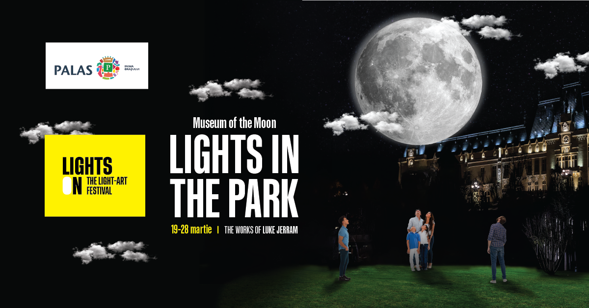 Lights in the Park – Luna și Planeta Marte, suspendate în parcurile IULIUS