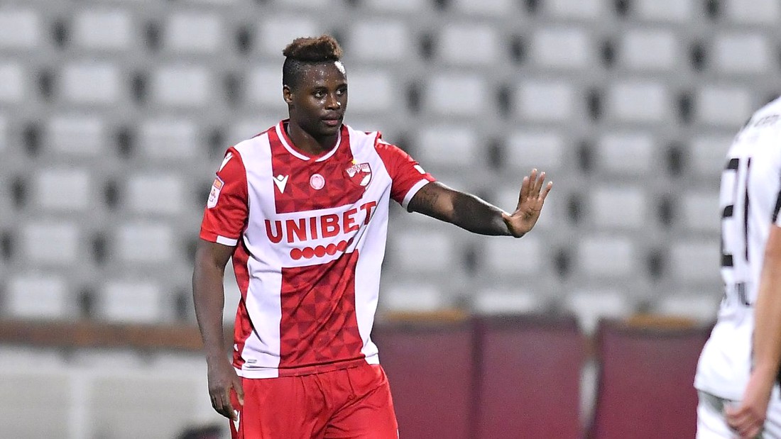 Șoc la Dinamo! Atacantul Magaye Gueye, depistat pozitiv cu cocaină