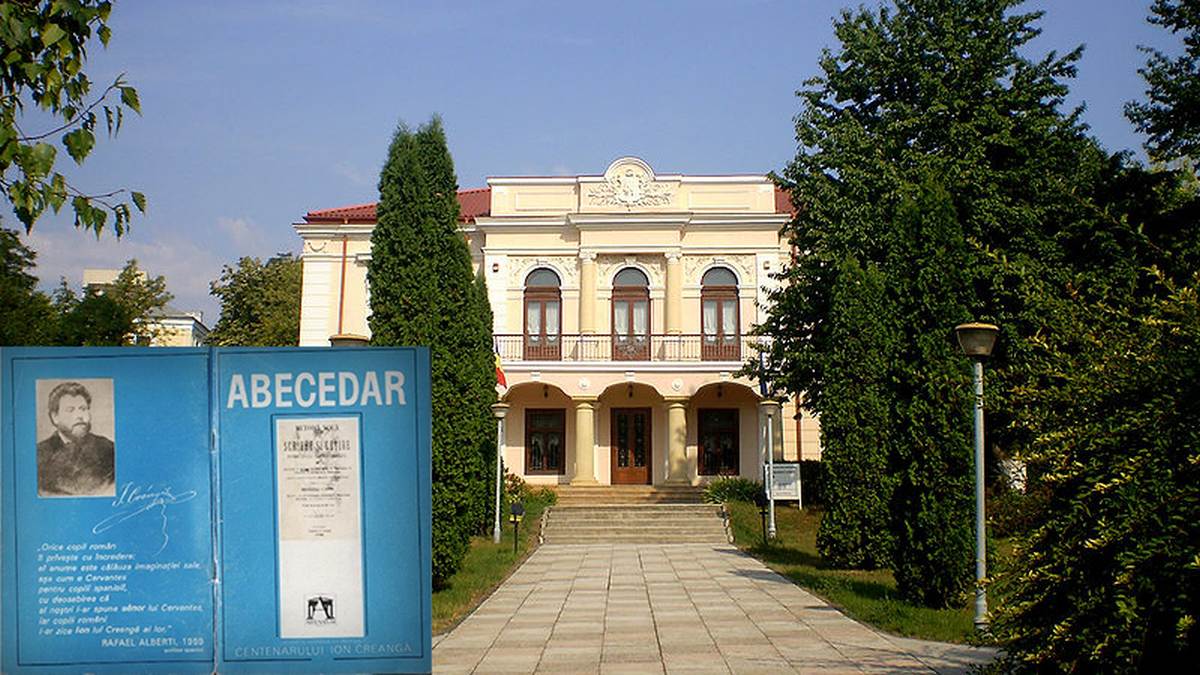 „Abecedarul lui Creangă”, obiect unicat ce i-a aparținut marelui Ion Creangă, expus la Muzeul Național al Literaturii Române Iași
