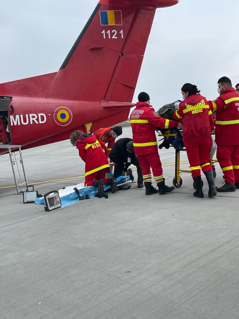 O femeie în vârstă de 33 de ani este transferată la o clinică din Viena după ce a suferit mai multe arsuri – FOTO