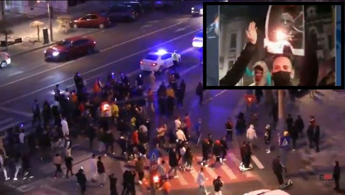 Fotografii cu Raed Arafat au fost arse la protestele din Craiova. În Constanța autoritățile s-au confruntat cu mai multe situații tensionate