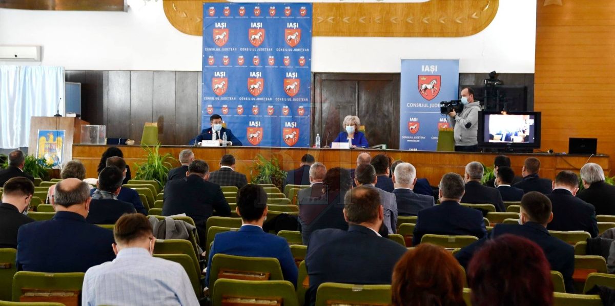 Ședință de Consiliu Județean Iași. Zeci de proiecte, discutate într-o întâlnire la Casa Pătrată. Lista completă a proiectelor