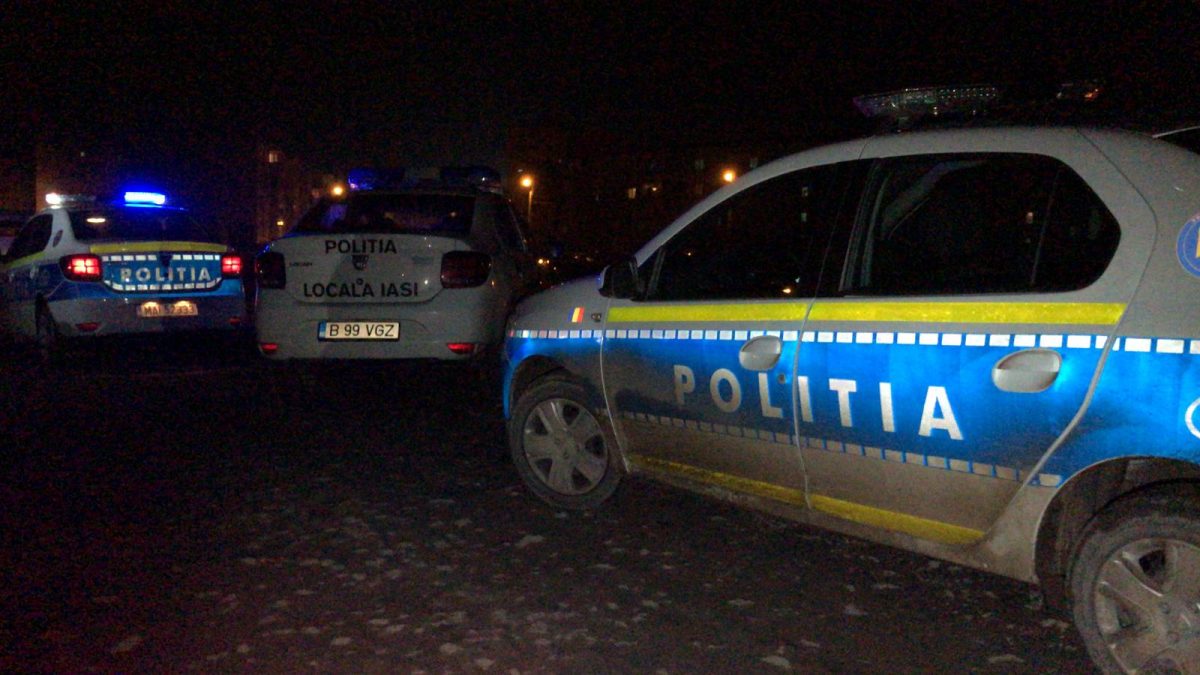 Conflict între mai multe persoane pe strada Cicoarei din Iaşi. Echipaje de poliţie au intervenit la faţa locului – FOTO/ VIDEO