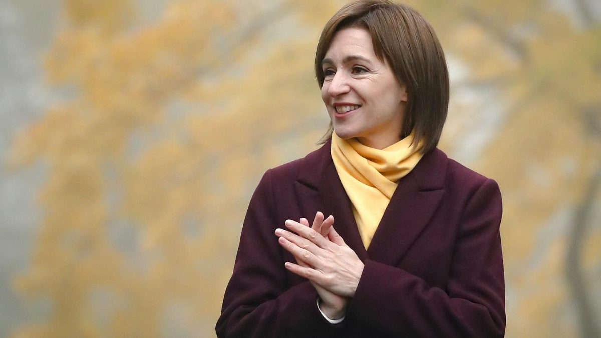 Maia Sandu, discuție telefonică cu David Sassoli: „Și-a exprimat convingerea că independența Curții Constituționale trebuie respectată”