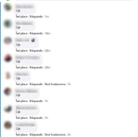 Ce înseamnă up pe Facebook – Cu ce te ajută comentariul