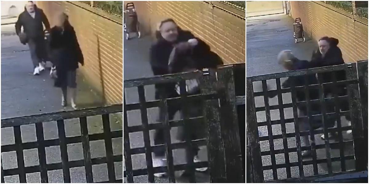 Tânără gravidă, urmărită şi lovită fără milă cu pumnii în stomac. Atac înfiorător filmat în nordul Londrei – VIDEO