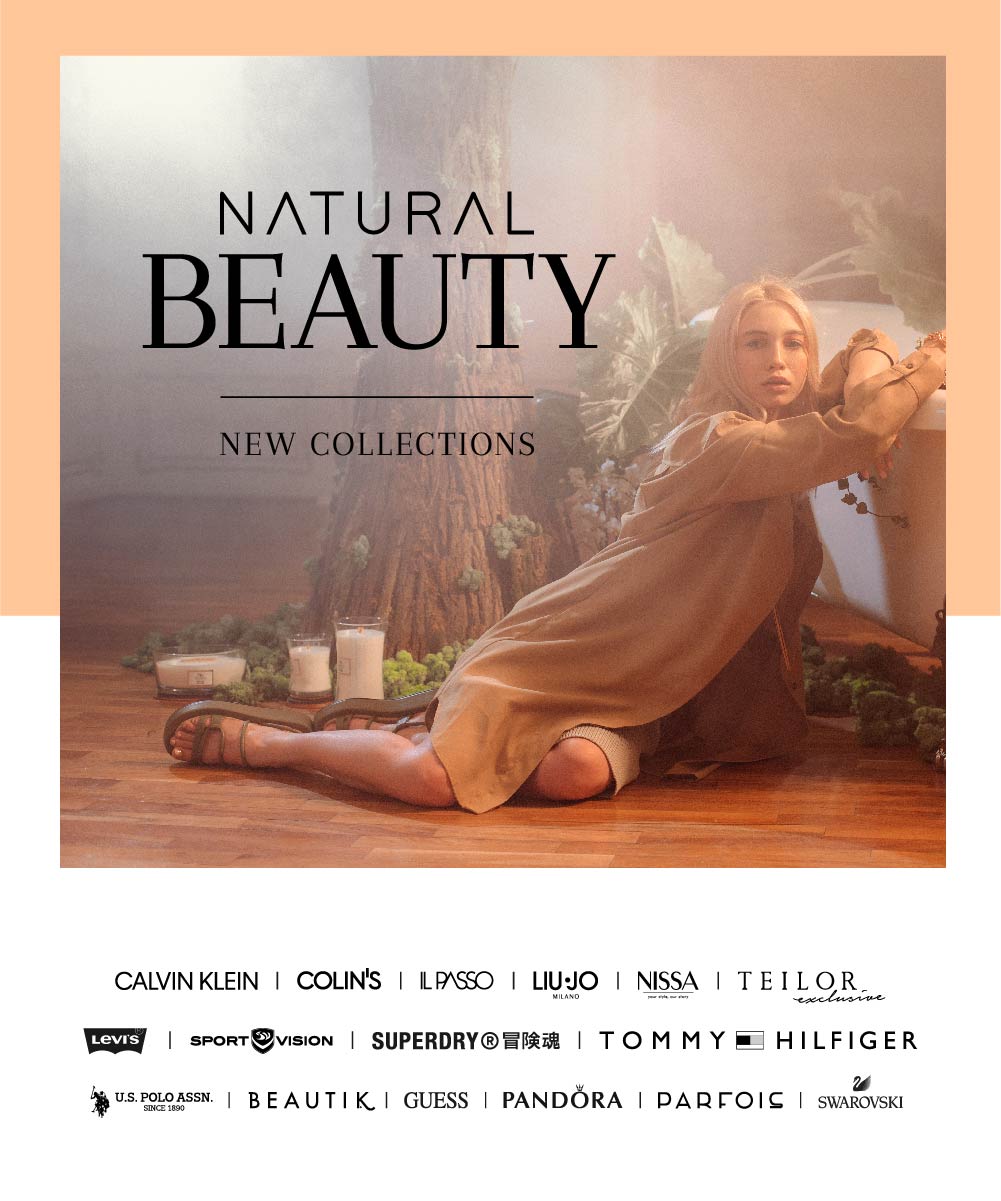 Natural Beauty! Descoperă colecțiile primăvară-vară în magazinele din Palas și simte emoția shopping-ului