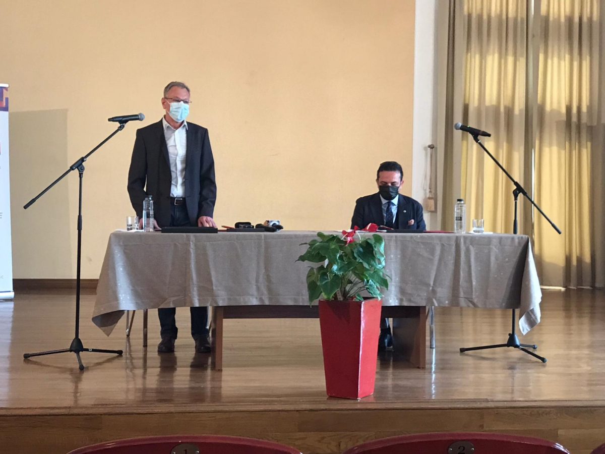 Conferință de presă cu ocazia semnării protocolului încheiat  între Universitatea Națională de Arte ”George Enescu”   și Opera Națională Română din Iași – LIVE VIDEO