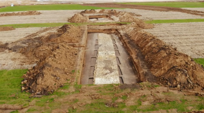 Drum roman de 2.000 de ani, foarte bine conservat, descoperit pe șantierul Autostrăzii Transilvania. De ce va fi distrus – VIDEO
