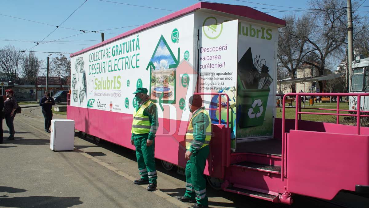 În perioada 24-25 Aprilie și 1-2 Mai Tramvaiul Reciclării își va întrerupe programul pentru revizie tehnică