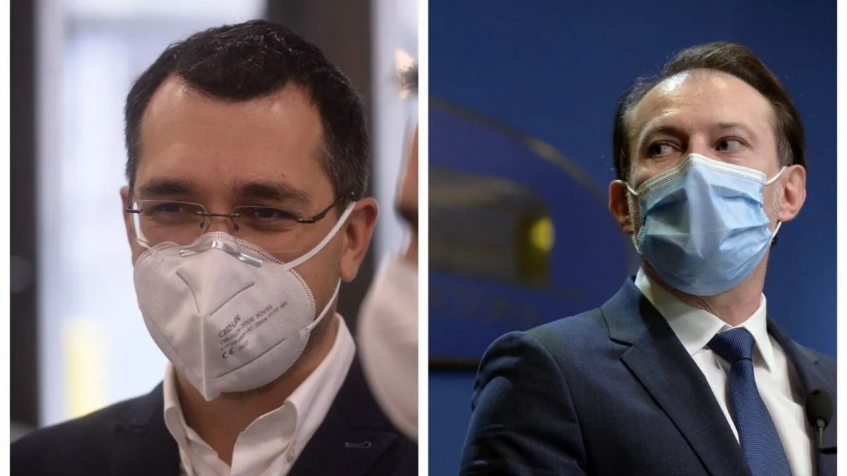 Premierul Florin Cîțu vrea demisia lui Vlad Voiculescu: „Să vedem dacă mai există onoare în România”