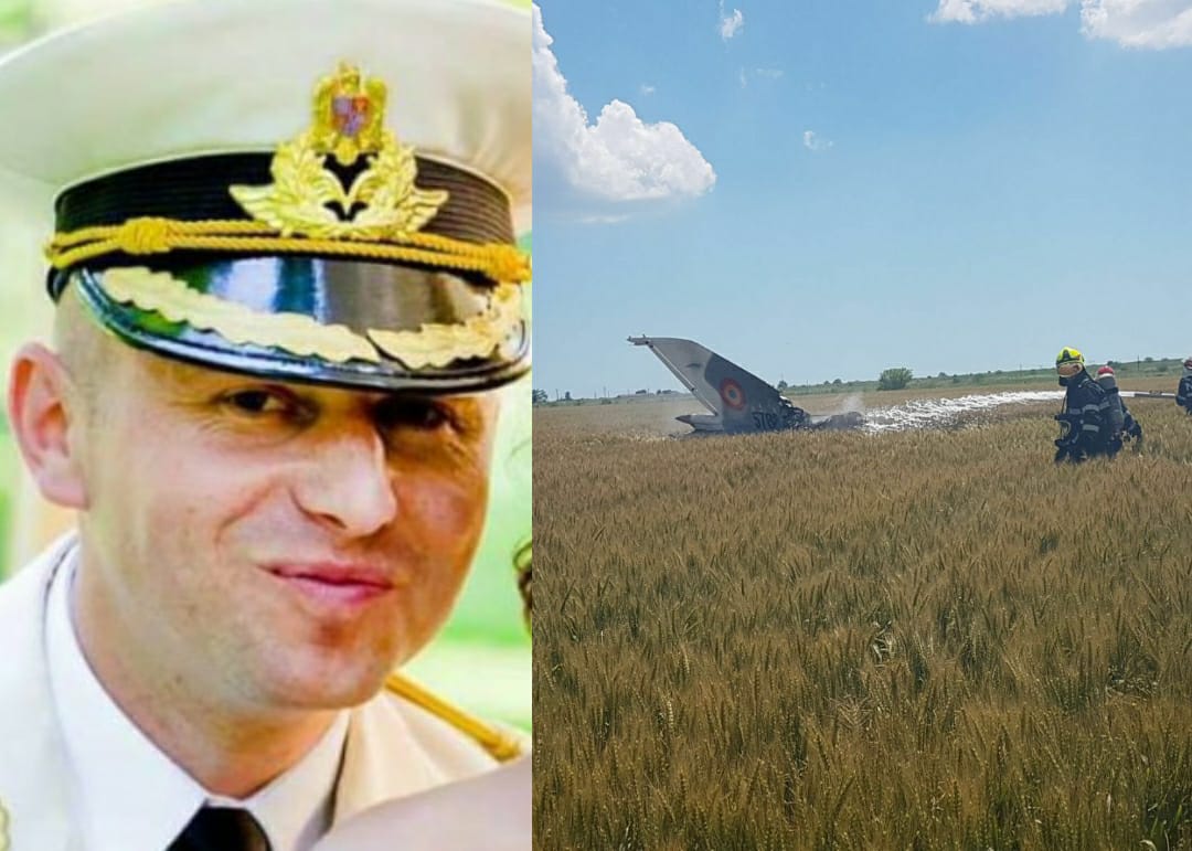 Cine este pilotul care a reușit să se catapulteze din avionul MIG 21 Lancer? Are o experiență de 600 de ore de zbor