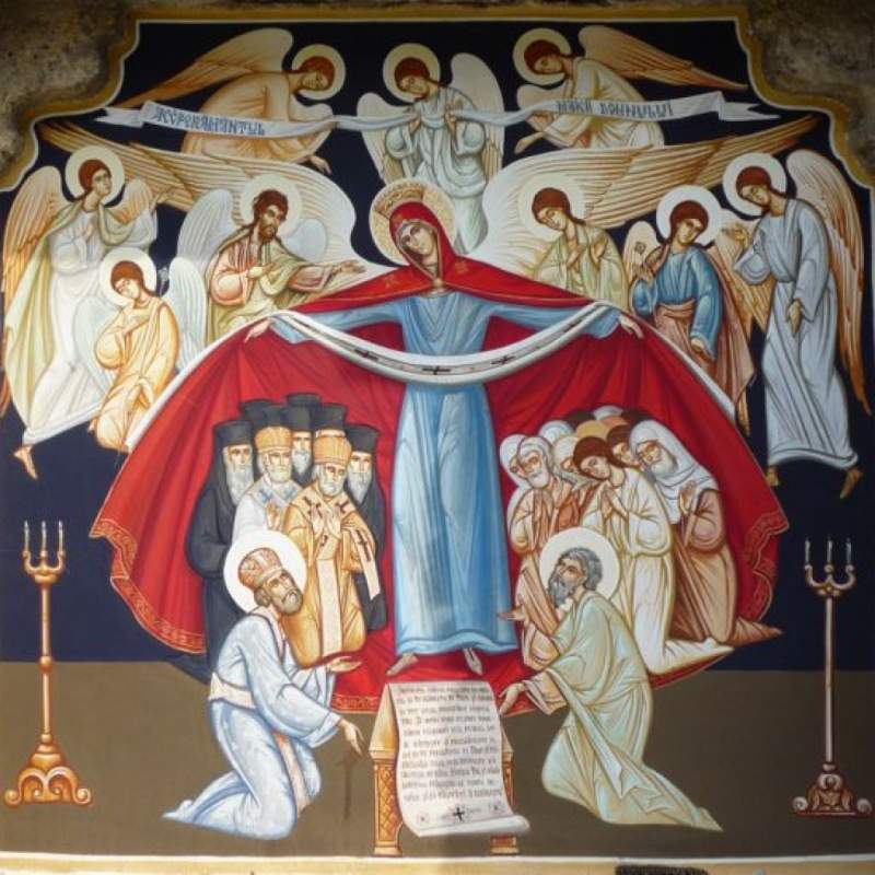 Acatistul Acoperământul Maicii Domnului: Cum să treci cu bine peste probleme