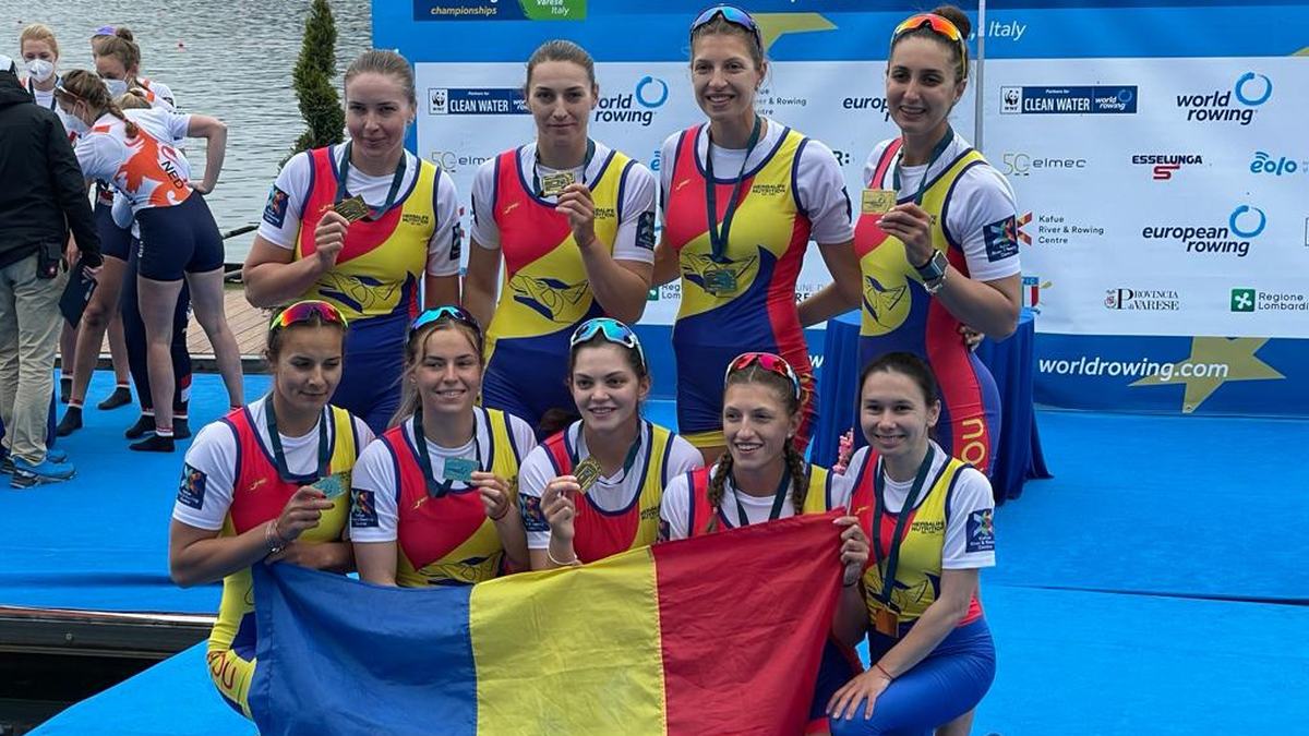 Mădălina și Amalia Bereș, mândria comunei ieșene Mogoșești-Siret! Lacrimi de fericire în timpul cursei de aur de la Varese
