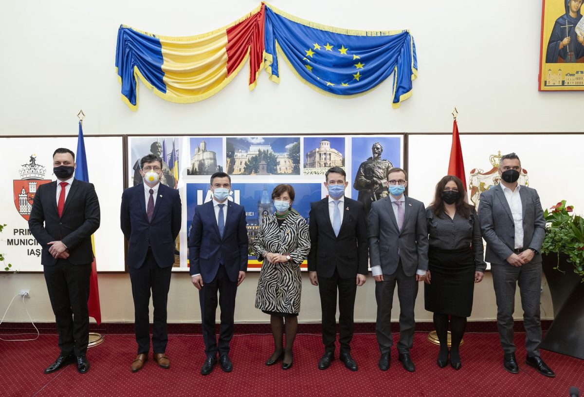 Iaşul a devenit primul oraş din România care a primit un certificatul de „Comunitate sustenabilă” în domeniul eficienţei energetice