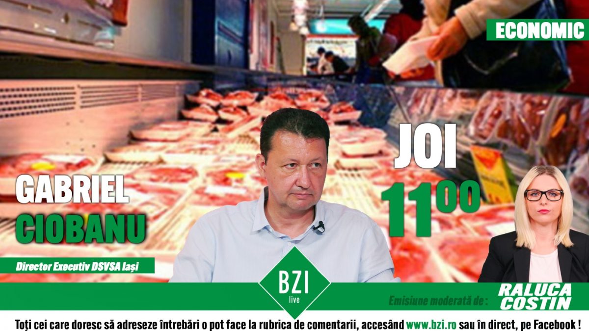 De unde cumpărăm carnea de miel pentru masa de Paște? Aflați de la Gabriel Ciobanu, director DSVSA Iași, numai la BZI LIVE!