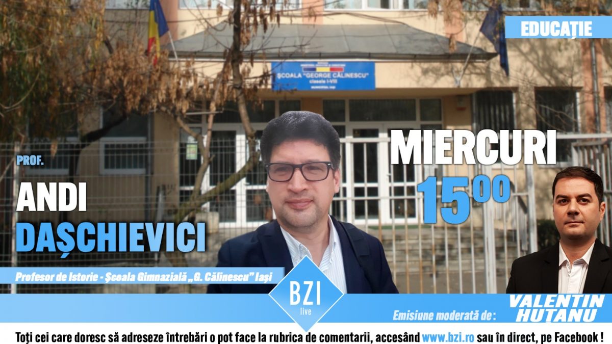Ediţie BZI LIVE plină de Istorie şi Spiritualitate, în „Săptămâna Patimilor” alături de interesantul şi implicatul istoric, prof. Andi Dașchievici