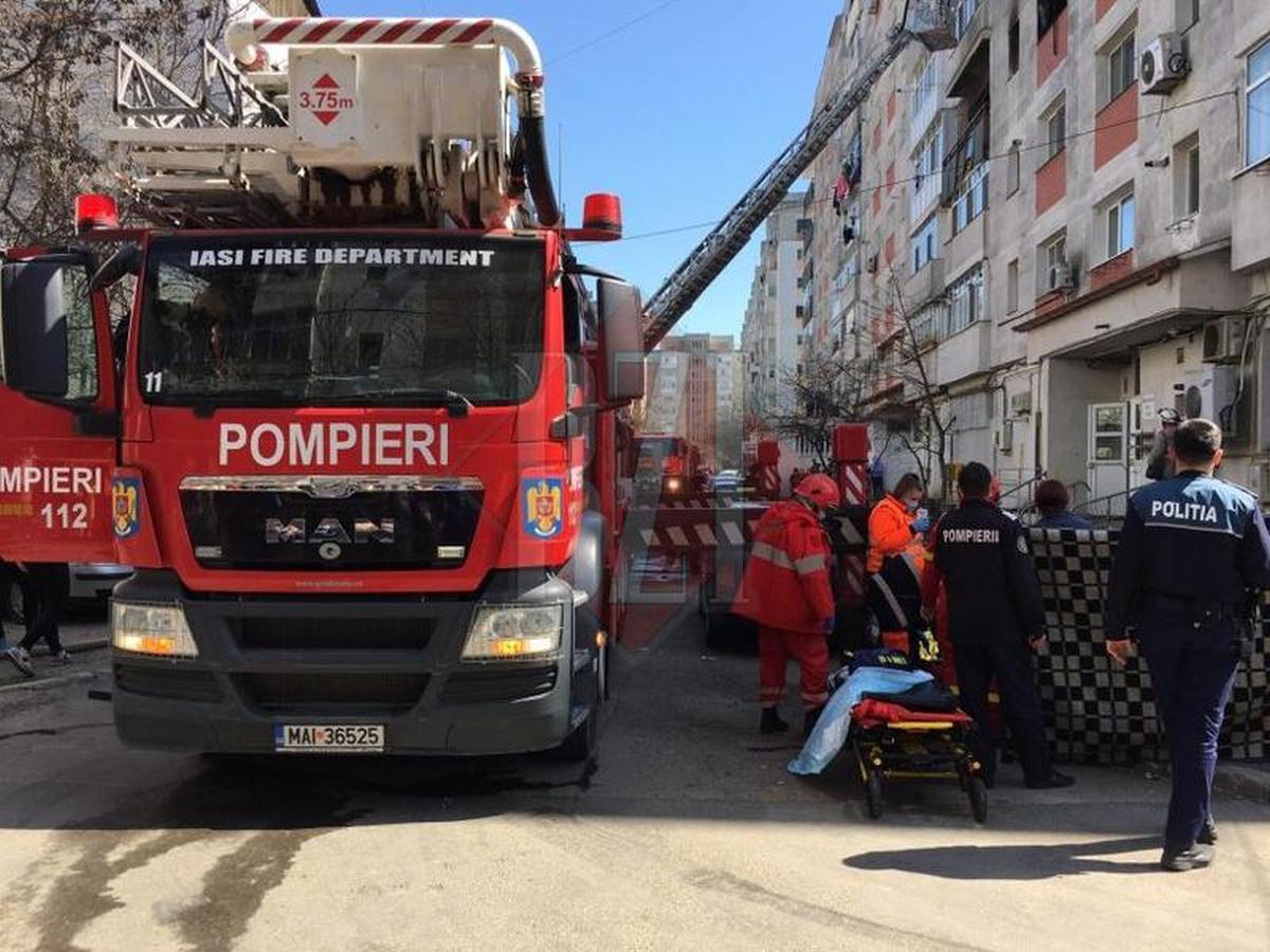 Victima din incendiul din Dacia a decedat la Spitalul „Sf. Spiridon” din Iași! Medicii au încercat timp de aproape două săptămâni să o salveze