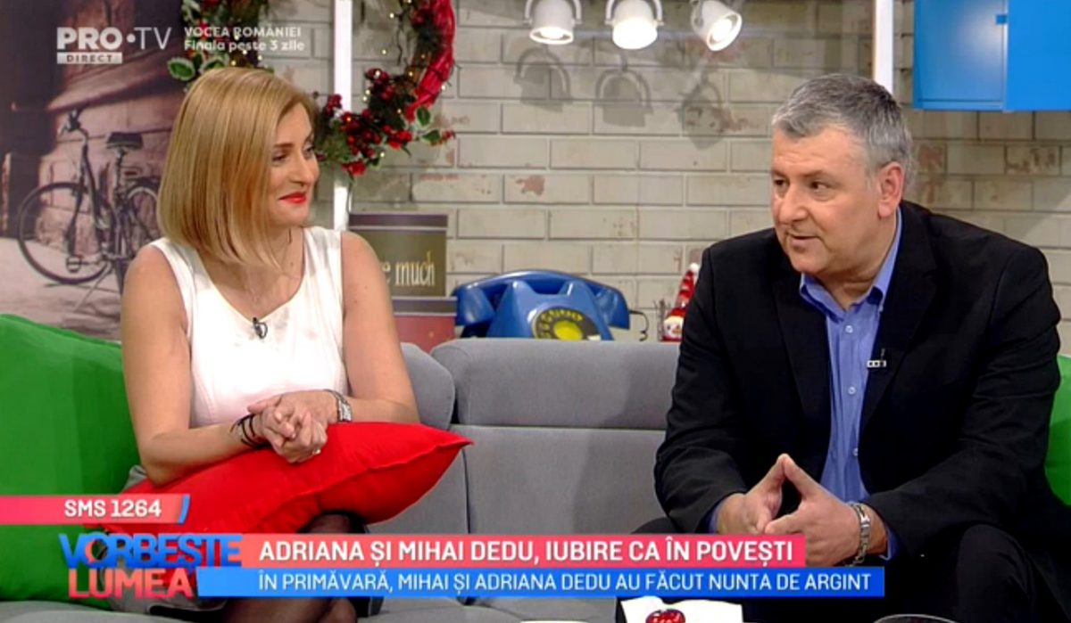 Cine este soția lui Mihai Dedu de la PRO TV. Ce meseria are femeia care a ales să îi fie alături