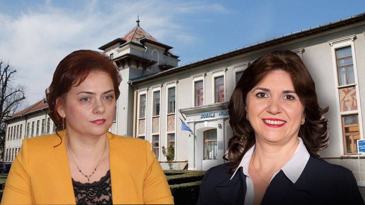 Monica Anisie, preşedintele Comisiei pentru Învăţământ din Senatul României, alături de inspectorul general, prof. dr. Genoveva Aurelia Farcaș, la Colegiul Pedagogic „Vasile Lupu” Iași pentru a marca cei 165 de ani de existenţă