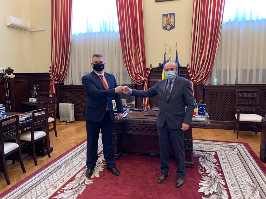 UAIC a primit vizita Rectorului Universității din Ismail, Ucraina