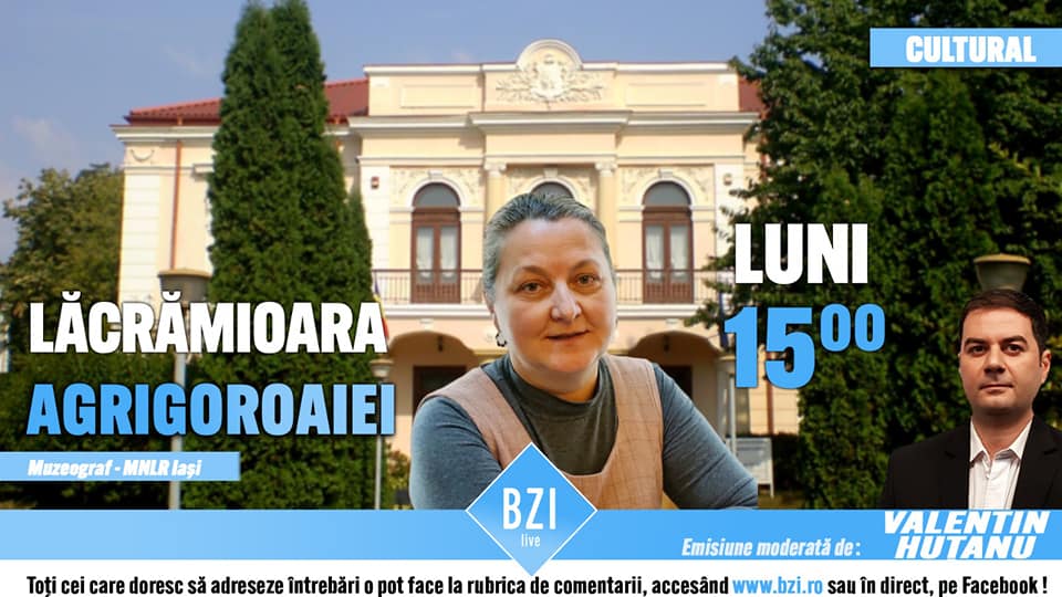 Despre una dintre cele mai mari personalități ale literaturii și culturii din România secolului al XX-lea, într-un dialog special în Studioul BZI LIVE alături de Lăcrămioara Agrigoroaiei, muzeograf în cadrul Muzeului Național al Literaturii Române din Iași