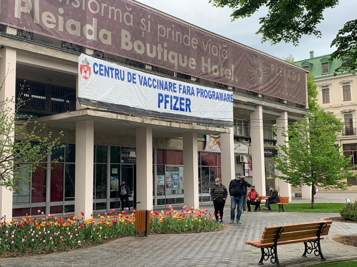 Un nou centru de vaccinare în municipiul Iași