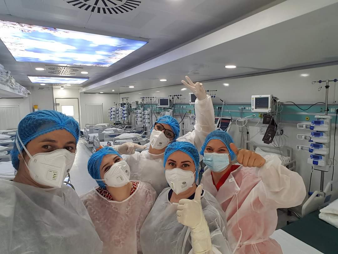 Doar patru pacienţi Covid-19 mai sunt îngrijiţi în unitatea mobilă ATI de la Spitalul de Boli Infecţioase Iaşi