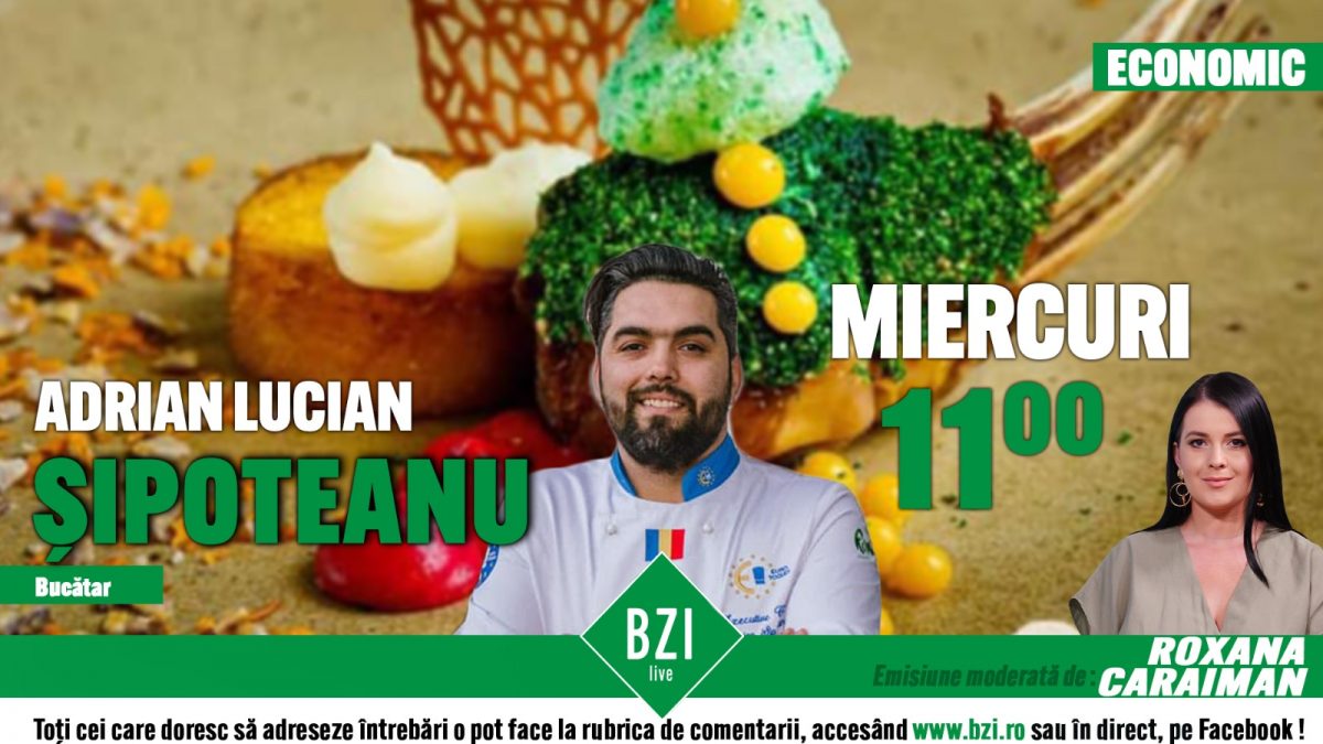 Cheful Adrian Lucian Șipoteanu îți spune ce să faci cu mâncarea rămasă după sărbători. Nu rata interviul doar la BZI LIVE!
