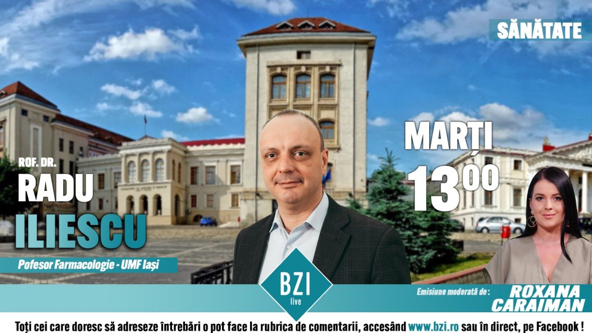 Prof. dr. Radu Iliescu despre vaccinarea anti-COVID pentru copii. Nu rata informațiile importante oferite la BZI LIVE!