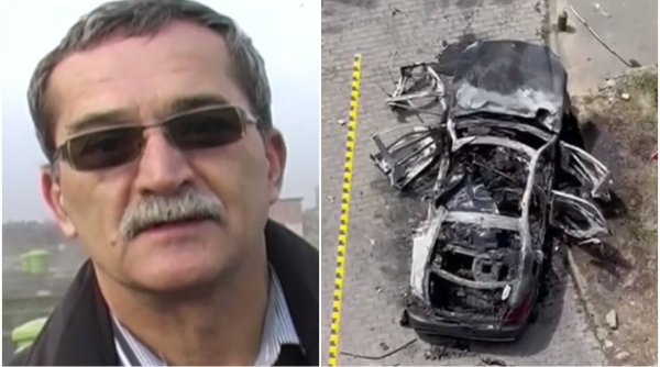 Explozibilul folosit pentru incendierea mașinii lui Ioan Crișan este de tip militar
