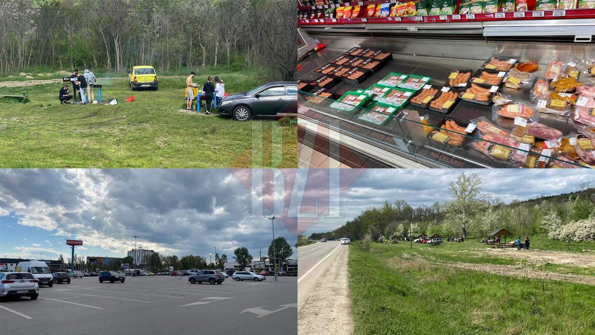 După multe ouă roșii și cozonac, zeci de ieșeni au ales să petreacă a doua zi de Paște la iarbă verde! De la primele ore ale zilei, rafturile cu carne din magazine au fost golite. „A început sezonul grătarelor. Astăzi a fost primul, de acum o să fim în fiecare weekend aici” – FOTO