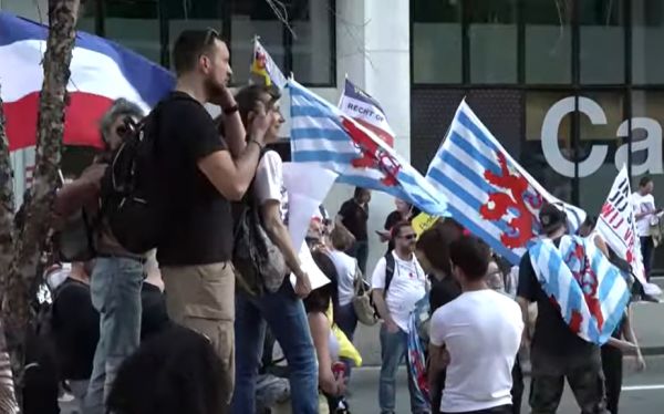 Proteste la Bruxelles împotriva restricțiilor – VIDEO