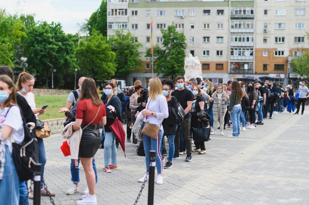 Peste 4.000 de persoane vaccinate la al doilea maraton UMF Iași