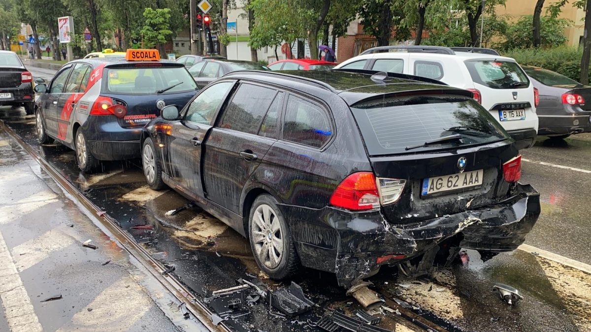 Șoferul autoturismului marca BMW care a fost lovit de tânărul teribilist în accidentul de la Gară consumase alcool – EXCLUSIV/FOTO