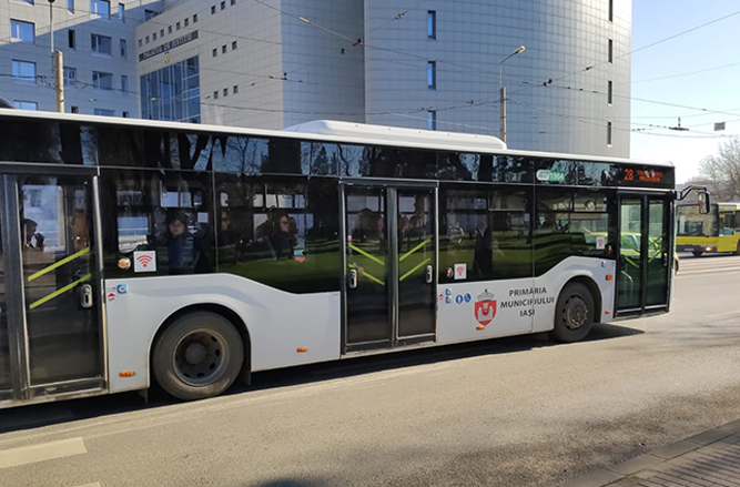 Șoferul unui autobuz a agresat un copil. Compania de Transport Public Iași a demarat o anchetă internă