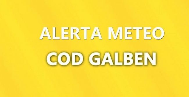 ANM anunță cod galben de furnuti în următoarele 3 zile